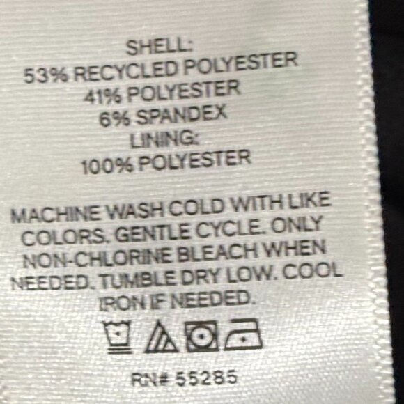 Square Neck Peplum Midi Sheath Dress Black SZ: Large - Picture 16 of 16